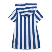 Wonder Nation Toddler Terry Zip Coverup with Hood, Sizes 12M-5T